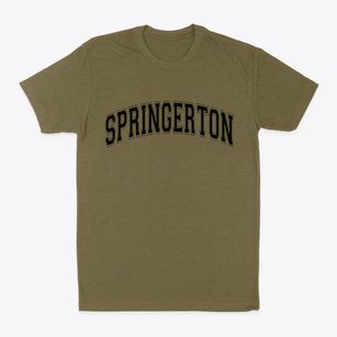 Springerton Illinois Varsity Classic Dad T-Shirt