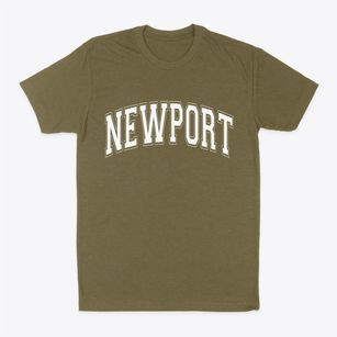 Newport North Carolina Varsity Classic Dad T-Shirt