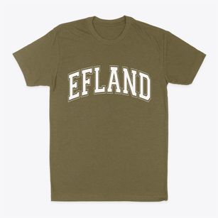Efland North Carolina Varsity Classic Dad T-Shirt