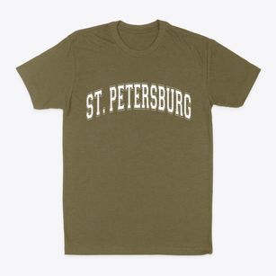 St. Petersburg Florida Varsity Classic Dad T-Shirt