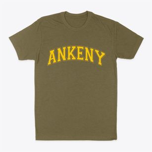 Ankeny Iowa Varsity Classic Dad T-Shirt