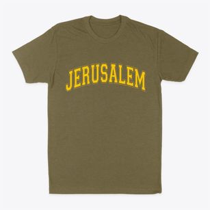 Jerusalem New York Varsity Classic Dad T-Shirt