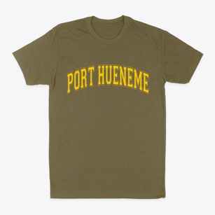 Port Hueneme California Varsity Classic Dad T-Shirt