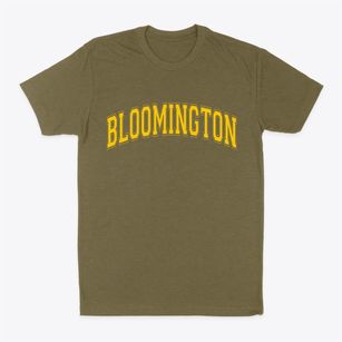 Bloomington Nebraska Varsity Classic Dad T-Shirt