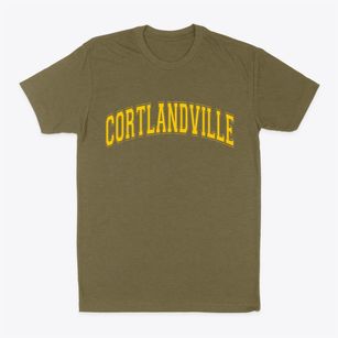 Cortlandville New York Varsity Classic Dad T-Shirt
