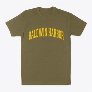 Baldwin Harbor New York Varsity Classic Dad T-Shirt