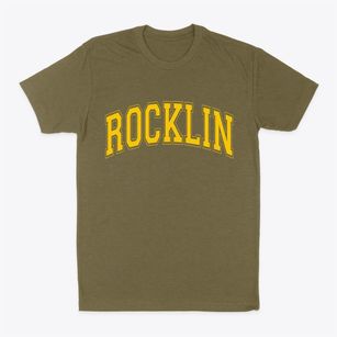 Rocklin California Varsity Classic Dad T-Shirt