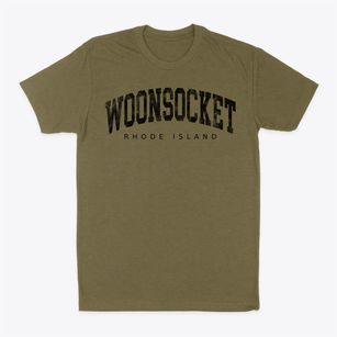 Woonsocket Rhode Island Urban Vibe Classic Dad T-Shirt