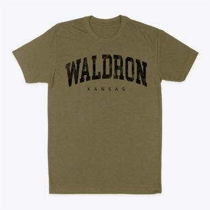 Waldron Kansas Urban Vibe Classic Dad T-Shirt