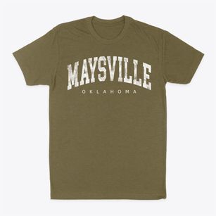 Maysville Oklahoma Urban Vibe Classic Dad T-Shirt