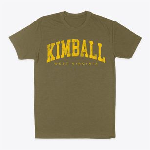 Kimball West Virginia Urban Vibe Classic Dad T-Shirt