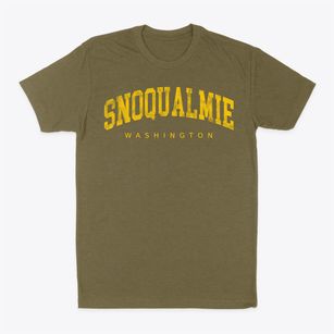 Snoqualmie Washington Urban Vibe Classic Dad T-Shirt