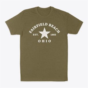 Fairfield Beach Ohio Star Classic Dad T-Shirt