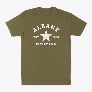 Albany Wyoming Star Classic Dad T-Shirt