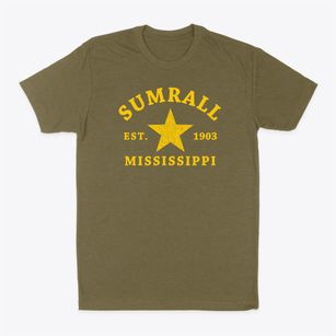 Sumrall Mississippi Star Classic Dad T-Shirt