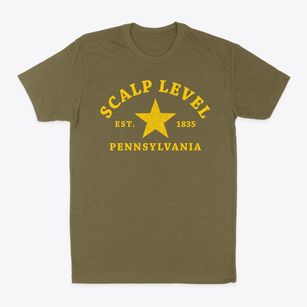 Scalp Level Pennsylvania Star Classic Dad T-Shirt