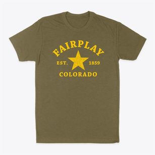 Fairplay Colorado Star Classic Dad T-Shirt