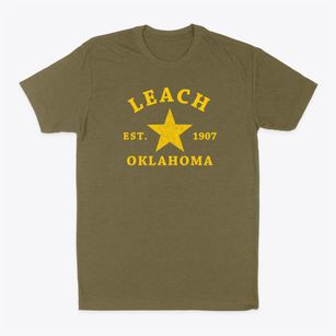 Leach Oklahoma Star Classic Dad T-Shirt