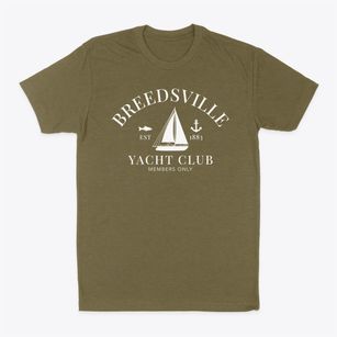Breedsville Michigan Yacht Club Classic Dad T-Shirt