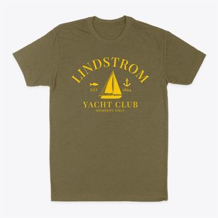 Lindstrom Minnesota Yacht Club Classic Dad T-Shirt