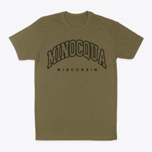 Minocqua Wisconsin Inline Classic Dad T-Shirt