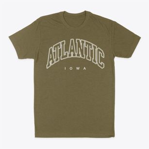 Atlantic Iowa Inline Classic Dad T-Shirt