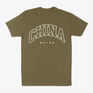 China Maine Inline Classic Dad T-Shirt