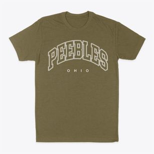 Peebles Ohio Inline Classic Dad T-Shirt