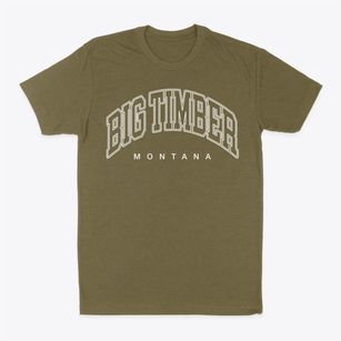 Big Timber Montana Inline Classic Dad T-Shirt