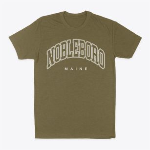 Nobleboro Maine Inline Classic Dad T-Shirt