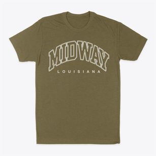 Midway Louisiana Inline Classic Dad T-Shirt