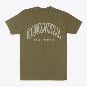 Oquawka Illinois Inline Classic Dad T-Shirt