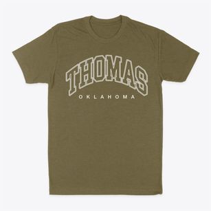 Thomas Oklahoma Inline Classic Dad T-Shirt