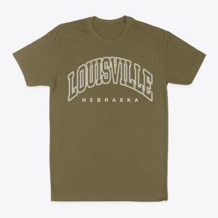 Louisville Nebraska Inline Classic Dad T-Shirt