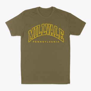 Millvale Pennsylvania Inline Classic Dad T-Shirt