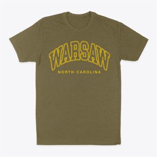 Warsaw North Carolina Inline Classic Dad T-Shirt
