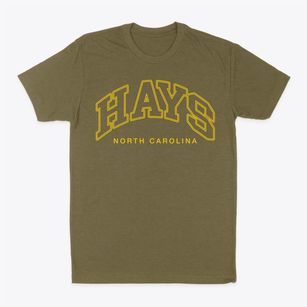 Hays North Carolina Inline Classic Dad T-Shirt