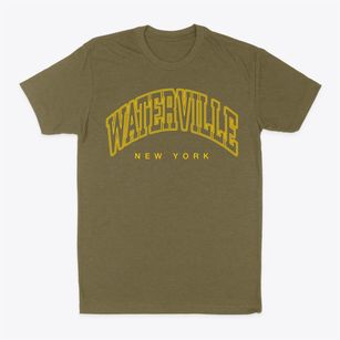 Waterville New York Inline Classic Dad T-Shirt