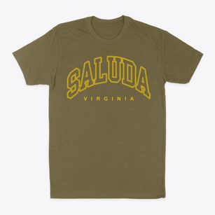 Saluda Virginia Inline Classic Dad T-Shirt