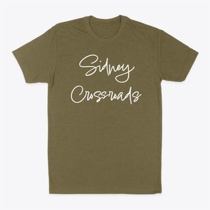 Sidney Crossroads North Carolina Freestyle Classic Dad T-Shirt