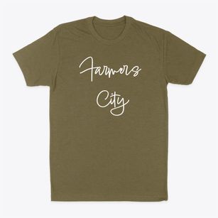 Farmers City Missouri Freestyle Classic Dad T-Shirt