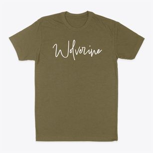 Wolverine Michigan Freestyle Classic Dad T-Shirt