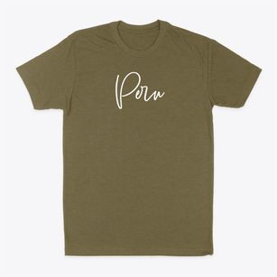Peru North Carolina Freestyle Classic Dad T-Shirt
