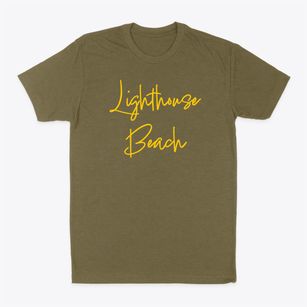 Lighthouse Beach New York Freestyle Classic Dad T-Shirt
