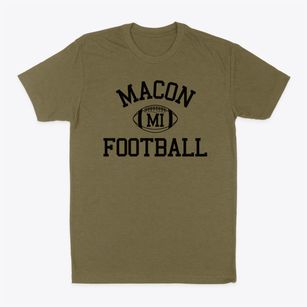 Macon Michigan Football Classic Dad T-Shirt