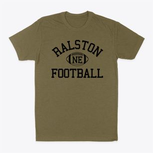 Ralston Nebraska Football Classic Dad T-Shirt