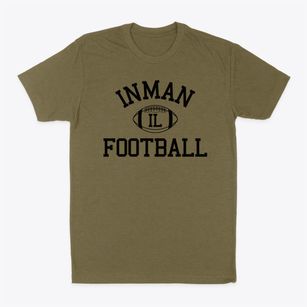 Inman Illinois Football Classic Dad T-Shirt