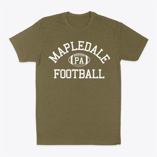 Mapledale Pennsylvania Football Classic Dad T-Shirt
