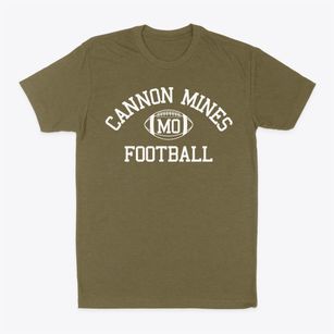 Cannon Mines Missouri Football Classic Dad T-Shirt