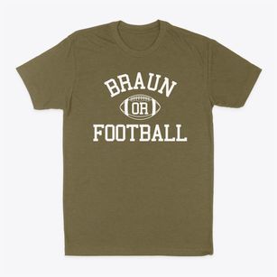 Braun Oregon Football Classic Dad T-Shirt